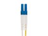Monoprice 38450 fiber optic cable 78.7" (2 m) LC OFNR G.657.A1 Yellow4