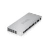 Zyxel XGS1010-12-ZZ0101F network switch Unmanaged Gigabit Ethernet (10/100/1000) Gray4