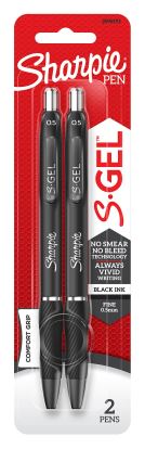 Sharpie S-Gel Retractable gel pen Fine Black 2 pc(s)1