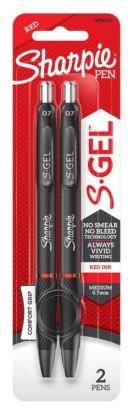 Sharpie 2096142 gel pen Retractable gel pen Medium Red 2 pc(s)1
