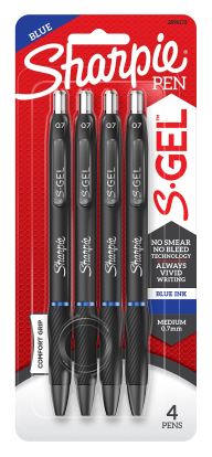 Sharpie S-Gel Retractable gel pen Medium Blue 4 pc(s)1