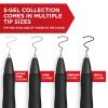 Sharpie S-Gel Retractable gel pen Medium Black 8 pc(s)2