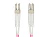 Monoprice 31221 fiber optic cable 196.9" (5 m) LC OM4 Purple4