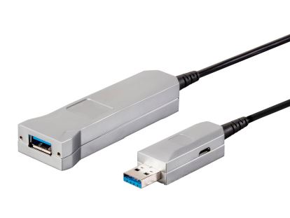 Monoprice 16377 USB cable 393.7" (10 m) USB 3.2 Gen 1 (3.1 Gen 1) USB A Black, Gray1