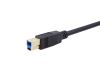 Monoprice 113748 USB cable 70.9" (1.8 m) USB 3.2 Gen 1 (3.1 Gen 1) USB A USB B Black4