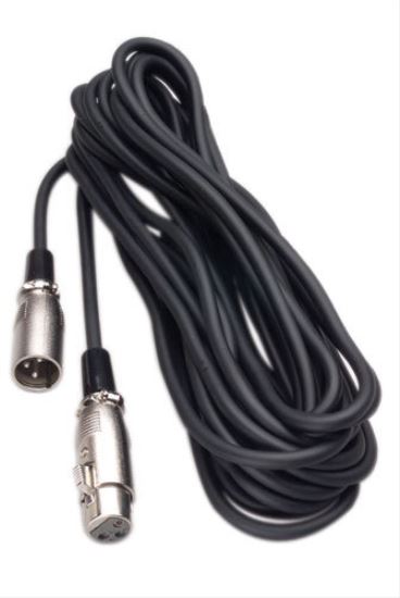 Bogen XLR25 audio cable 300" (7.62 m) XLR (3-pin) Black1