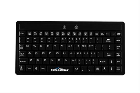 Seal Shield Seal Silk Mini Glow keyboard USB QWERTY US English Black1