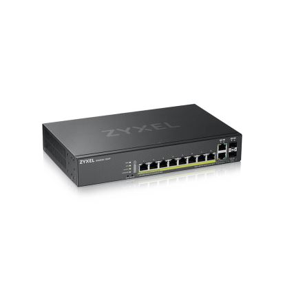 Zyxel GS2220-10HP-EU0101F network switch Managed L2 Gigabit Ethernet (10/100/1000) Power over Ethernet (PoE) Black1