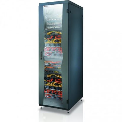 Techly I-CASE FP-4208BKX rack cabinet 42U Freestanding rack Black1