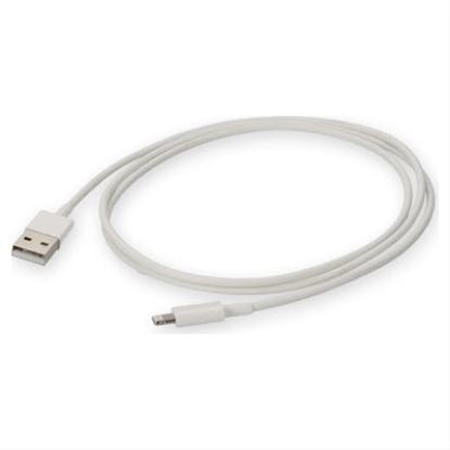 AddOn Networks USB2LGTSL1MW USB cable 39.4" (1 m) USB 2.0 USB A Lightning White1