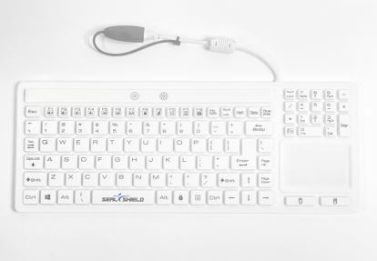 Seal Shield Seal Silk Glow keyboard USB QWERTY US English White1
