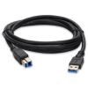 AddOn Networks USB3EXTAB3-AO USB cable 35.8" (0.91 m) USB 3.2 Gen 1 (3.1 Gen 1) USB A USB B Black8