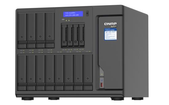 QNAP TVS-h1688X NAS Tower Ethernet LAN Black W-12501