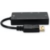 AddOn Networks DP2VGAA-AA video cable adapter 7.87" (0.2 m) DisplayPort VGA + HDMI + DVI Black6