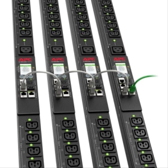 APC APDU9966 power distribution unit (PDU) 24 AC outlet(s) 0U Black1