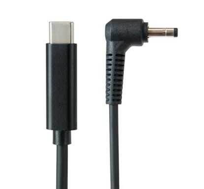 JAR Systems A4-UCLN-N21 power cable Black 11.8" (0.3 m) USB C EIAJ-02 (4.0 mm, 1.7 mm)1