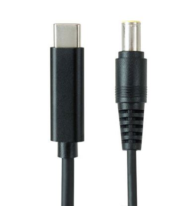 JAR Systems A4-UCLN-X131 power cable Black 11.8" (0.3 m) USB C 7.9 x 5.5 mm1