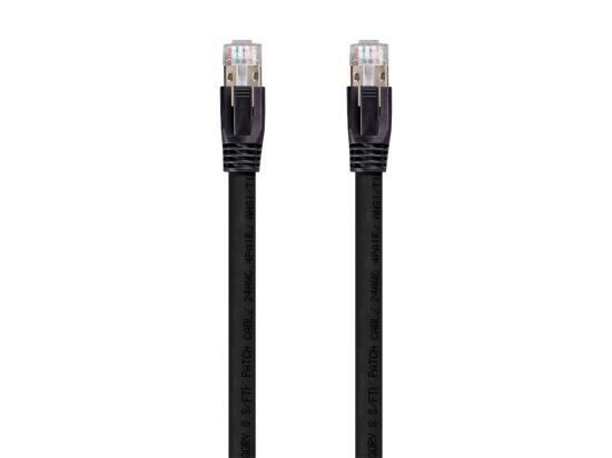 Monoprice 31106 networking cable Black 82.7" (2.1 m) Cat8 S/FTP (S-STP)1