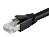 Monoprice 31106 networking cable Black 82.7" (2.1 m) Cat8 S/FTP (S-STP)3