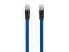 Monoprice 31114 networking cable Blue 119.7" (3.04 m) Cat8 S/FTP (S-STP)1