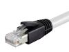 Monoprice 31116 networking cable White 119.7" (3.04 m) Cat8 S/FTP (S-STP)3