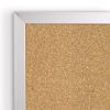 MooreCo 302AD bulletin board Fixed bulletin board Natural, Silver Cork4