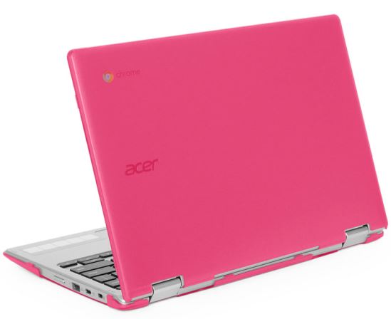 iPearl mCover-Ac-spinCB-CP311 notebook case 11.6" Hardshell case Pink1