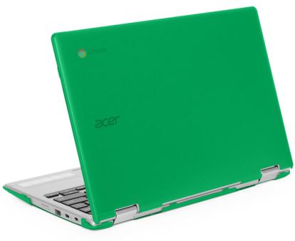 iPearl mCover-Ac-spinCB-CP311 notebook case 11.6" Hardshell case Green1