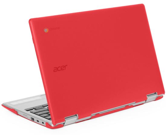 iPearl mCover-Ac-spinCB-CP311 notebook case 11.6" Hardshell case Red1