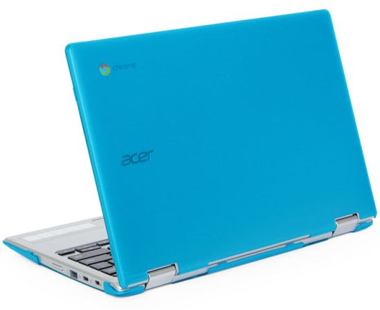 iPearl mCover-Ac-spinCB-CP311 notebook case 11.6" Hardshell case Aqua color1