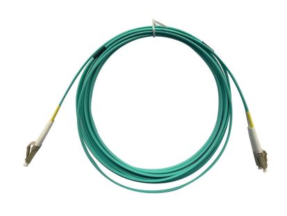 Monoprice 41695 fiber optic cable 78.7" (2 m) LC OFNR OM4 Aqua color1