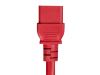 Monoprice 33639 power cable Red 118.1" (3 m) IEC C20 IEC C193