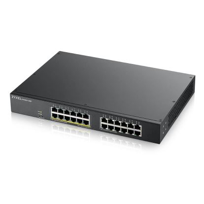 Zyxel GS1900-24EP Managed L2 Gigabit Ethernet (10/100/1000) Power over Ethernet (PoE) Black1