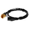 AddOn Networks ADD-C13LK2C14LK18AWG6FT power cable Black 72" (1.83 m) C13 coupler C14 coupler1