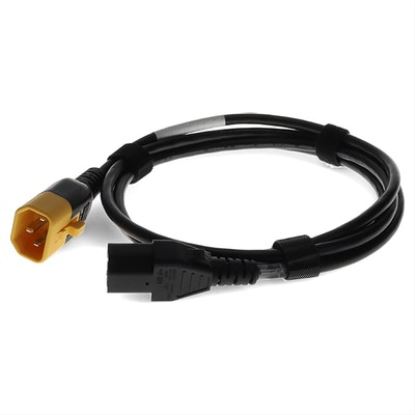 AddOn Networks ADD-C13LK2C14LK18AWG6FT power cable Black 72" (1.83 m) C13 coupler C14 coupler1