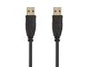 Monoprice 38596 USB cable 17.7" (0.45 m) USB 3.2 Gen 1 (3.1 Gen 1) USB A Black1