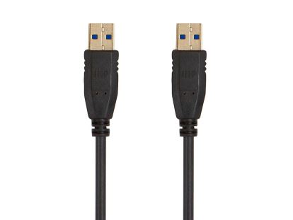 Monoprice 38596 USB cable 17.7" (0.45 m) USB 3.2 Gen 1 (3.1 Gen 1) USB A Black1