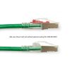 Black Box C6PC70S-GN-14 networking cable Green 168.1" (4.27 m) Cat6 S/FTP (S-STP)4