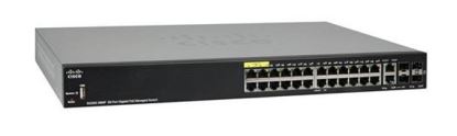 Cisco Small Business SG350-28MPK9NA-RF network switch Managed L2/L3 Gigabit Ethernet (10/100/1000) Power over Ethernet (PoE) 1U Black1