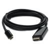 AddOn Networks USBC2H4MM3F-AA video cable adapter 35.8" (0.91 m) USB Type-C HDMI Black8