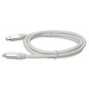 AddOn Networks USBCTBOLT1-2MW USB cable 47.2" (1.2 m) USB 3.2 Gen 2 (3.1 Gen 2) USB C White2