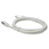 AddOn Networks USBCTBOLT1-2MW USB cable 47.2" (1.2 m) USB 3.2 Gen 2 (3.1 Gen 2) USB C White3