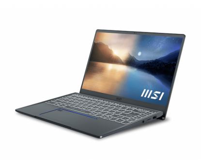 MSI Prestige A11M-614 i7-1185G7 Notebook 14" Full HD Intel® Core™ i7 32 GB LPDDR4x-SDRAM 1000 GB SSD Wi-Fi 6 (802.11ax) Windows 10 Home Gray1