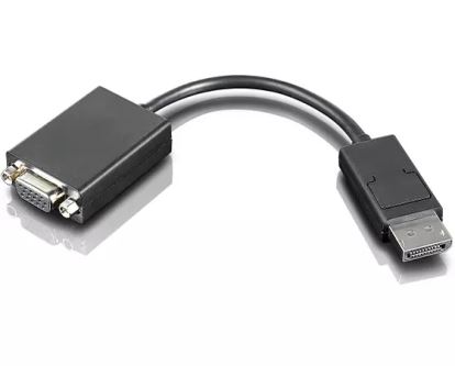 Lenovo 4X91D96893 DisplayPort cable 0.787" (0.0200 m) VGA (D-Sub) Black1