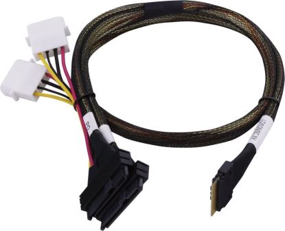 Microchip Technology 2305200-R Serial Attached SCSI (SAS) cable 31.5" (0.8 m) Black, Multicolor1