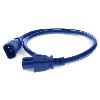 AddOn Networks ADD-C142C1514AWG8FTBE power cable Blue 94.5" (2.4 m) IEC C14 IEC C151