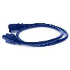 AddOn Networks ADD-C142C1514AWG8FTBE power cable Blue 94.5" (2.4 m) IEC C14 IEC C152