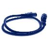 AddOn Networks ADD-C142C1514AWG8FTBE power cable Blue 94.5" (2.4 m) IEC C14 IEC C155