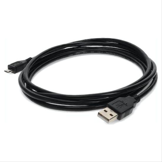 AddOn Networks USB2MICROUSB6IN USB cable 5.91" (0.15 m) USB 2.0 USB A Micro-USB B Black1