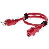 AddOn Networks ADD-515P2C1314AWG6FTRD power cable Red 72" (1.83 m) NEMA 5-15P IEC C131